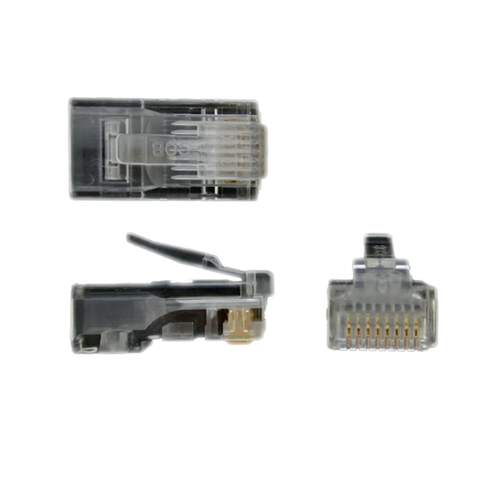StarTech.com CRJ45SOL50PK, RJ-45, Transparent, 50 pc(s), 128 mm, 104 mm, 31 mm