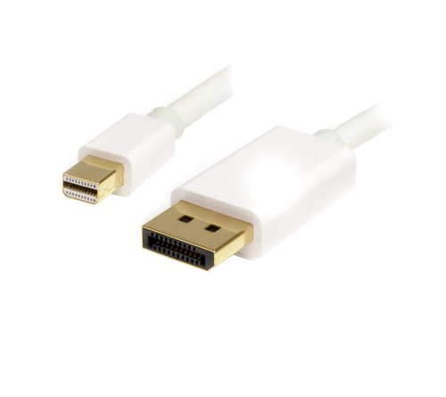 StarTech.com MDP2DPMM1MW, 1 m, DisplayPort, mini DisplayPort, Male, Male, 3840 x 2400 pixels