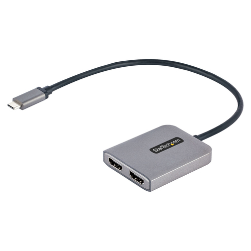 StarTech.com MST14CD122HD, USB Type-C, HDMI output, DisplayPort output, 3840 x 2160 pixels