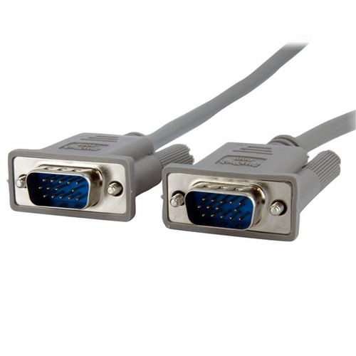 StarTech.com MXT101MM, 1,8 m, VGA (D-Sub), VGA (D-Sub), Male, Male, Grey