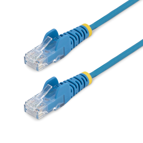 StarTech.com N6PAT6INBLS, 0,2 m, Cat6, U/UTP (UTP), RJ-45, RJ-45, Blue