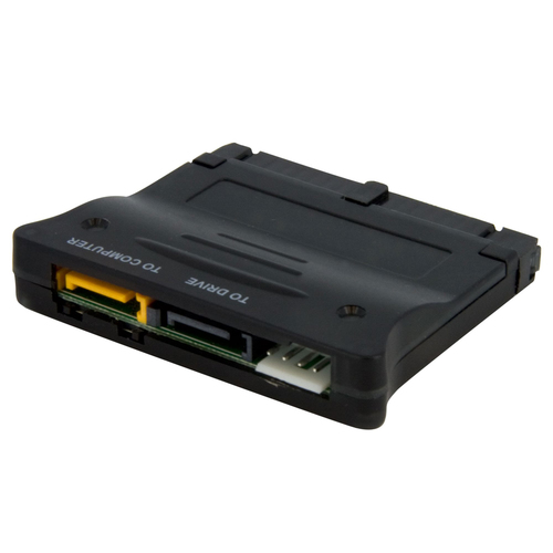 StarTech.com PATA2SATA3, 2 x SATA Data 7 pin M/1 x IDE 40 pin F, SP4 M, Black