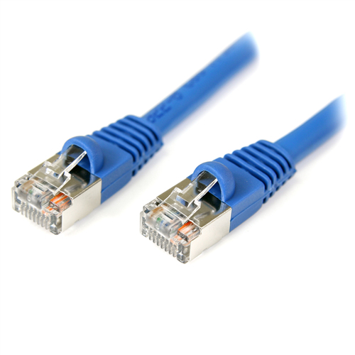 StarTech.com S45PATCH75BL, 22,9 m, Cat5e, F/UTP (FTP), RJ-45, RJ-45, Blue