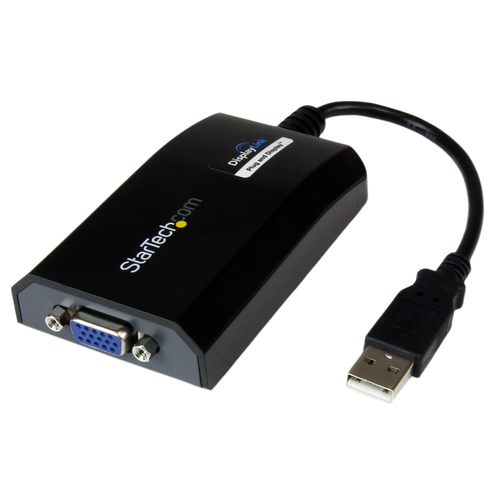 StarTech.com USB2VGAPRO2, 2.0, USB Type-A, VGA (D-Sub) output, 1920 x 1200 pixels