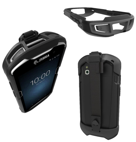 Zebra SG-TC51-EXO1-01, Handheld device rugged boot, Black, TC51