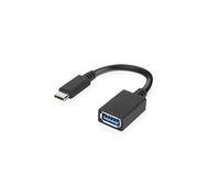 Lenovo 4X90Q59481, 0,14 m, USB C, USB A, USB 3.2 Gen 1 (3.1 Gen 1), 5 Gbit/s, Black