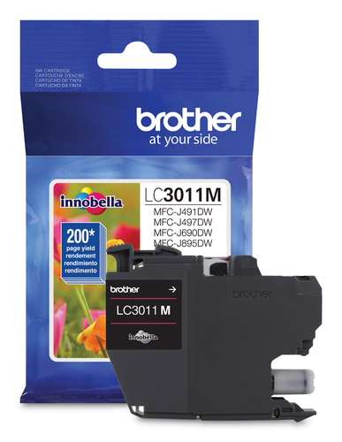 Brother LC3011MS, Standard Yield, Magenta, 1 pc(s), 200 pages, Single pack