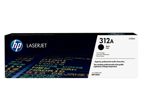 HP 312A Black LaserJet Toner Cartridge, 2280 pages, Black, 1 pc(s)