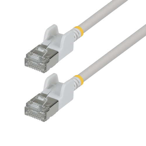 StarTech.com N6APATSTP34WHS-2FT, 0,609 m, Cat6a, U/FTP (STP), RJ-45, RJ-45, White