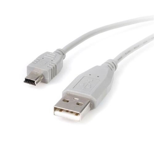 StarTech.com 3 ft USB Cable for Canon, Sony, & Hewlett Packard Digital Camera, 0,91 m, Grey