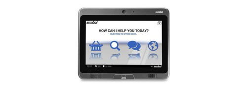 Zebra CC5000-10, 25,6 cm (10.1"), 1280 x 800 pixels, LCD, 300 cd/m², Projected capacitive system, 16:10