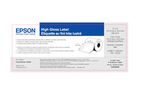 Epson C35GC001, White, Self-adhesive printer label, Continuous label, Roll, Inkjet, Acrylic