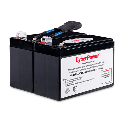 CyberPower RB1290X2B, 12 V, 9 Ah, 2 pc(s), OR1500PFCLCD, Sealed Lead Acid (VRLA), 5,4 kg