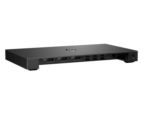 HP Engage One Retail Advanced I/O Connectivity Base, Base, Black, Compatible with the HP Engage One All-In-One System., 284 mm, 162 mm, 27,3 mm