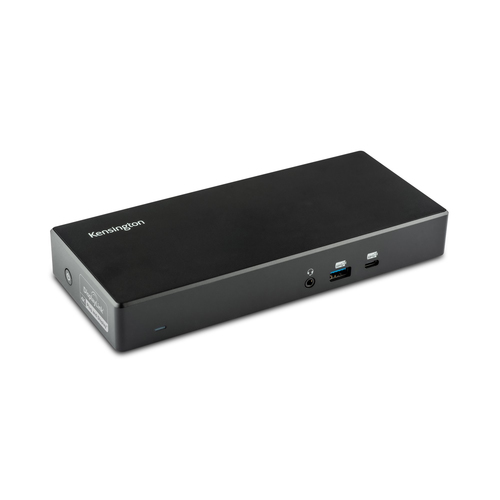Kensington K33620NA, Wired, USB 3.2 Gen 1 (3.1 Gen 1) Type-A + Type-C, 100 W, 100,1000,10 Mbit/s, Black, 10 Gbit/s