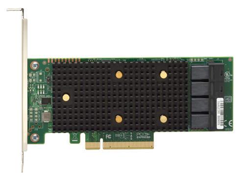 Lenovo 7Y37A01089, PCIe, SAS, SATA, Full-height / Low-profile, PCIe 3.0, Black, Green, FCC Part 15 Class A Australia/New Zealand (AS/NZS CISPR 22) Canada (ICES-003 Class B) Europe...