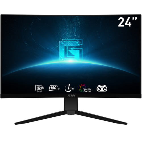 MSI G2422C, 59,9 cm (23.6"), 1920 x 1080 pixels, Full HD, 1 ms, Black