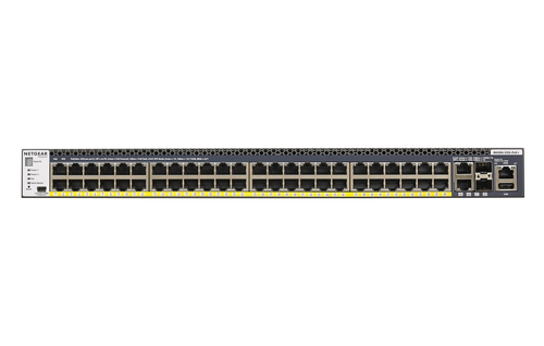 NETGEAR GSM4352PB, Managed, L2/L3/L4, Gigabit Ethernet (10/100/1000), Power over Ethernet (PoE), Rack mounting, 1U