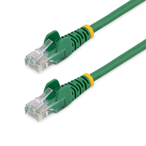 StarTech.com 45PATCH10GN, 3,05 m, Cat5e, U/UTP (UTP), RJ-45, RJ-45, Green