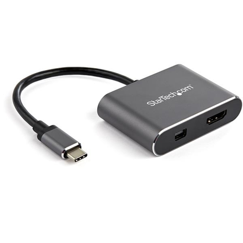 StarTech.com CDP2HDMDP, USB Type-C, HDMI output, 1, 3840 x 2160 pixels