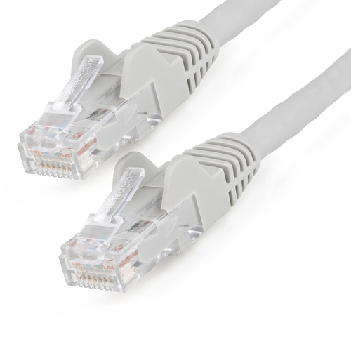 StarTech.com N6LPATCH6INGR, 0,15 m, Cat6, U/UTP (UTP), RJ-45, RJ-45, Grey
