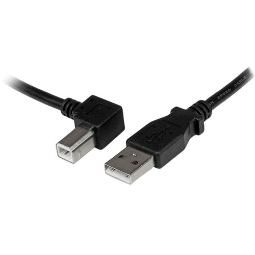 StarTech.com 1m USB 2.0, 1 m, USB A, USB B, USB 2.0, Male/Male, Black