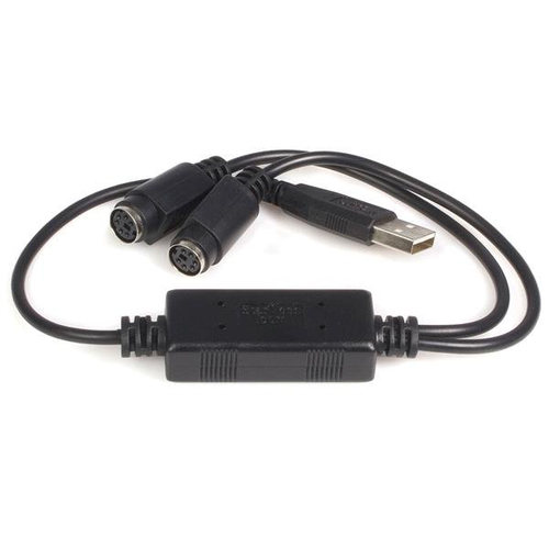 StarTech.com USBPS2PC, 0,435 m, Black, 46 g, 179 mm, 102 mm, 26 mm