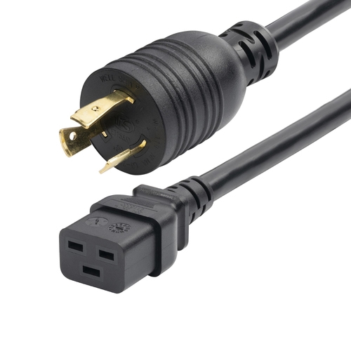 StarTech.com ZA16-2600-POWER-CORD, 1,8 m, NEMA L6-20P, C19 coupler, SJT, 250 V, 20 A