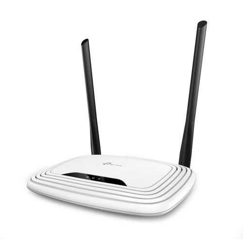 TP-Link TL-WR841N, Wi-Fi 4 (802.11n), Single-band (2.4 GHz), Ethernet LAN, White, Tabletop router