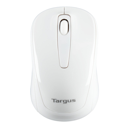Targus W600, Ambidextrous, Optical, USB Type-A, 1600 DPI, White
