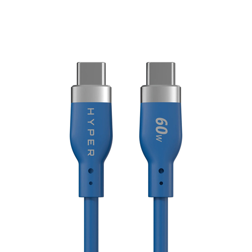 Targus HyperJuice Flex, 1,5 m, USB C, USB C, USB 2.0, 0,48 Gbit/s, Blue