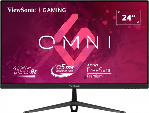Viewsonic VX Series VX2428, 61 cm (24"), 1920 x 1080 pixels, Full HD, LED, 0,5 ms, Black