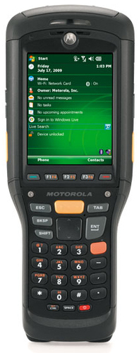 Motorola MC9596, 9,4 cm (3.7"), 640 x 480 pixels, 0,256 GB, 1 GB, SD, 0,806 GHz