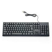 Verbatim 70735, Full-size (100%), Wired, USB, QWERTY, Black