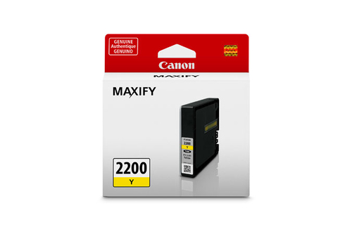 Canon PGI-2200, Yellow, Pigment-based ink, 1 pc(s), 700 pages