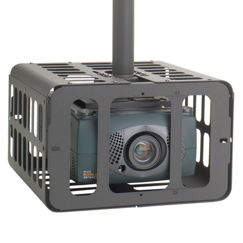 Chief Projector Guard Security Cage, Ceiling, Black, TAA