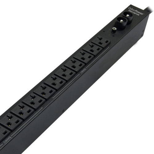 CyberPower PDU30BVT14F, Basic, 0U, Horizontal/Vertical, Black, 14 AC outlet(s), NEMA 5–20R