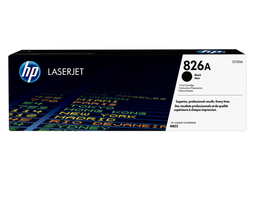 HP 826A Black Original LaserJet Toner Cartridge, 29000 pages, Black, 1 pc(s)