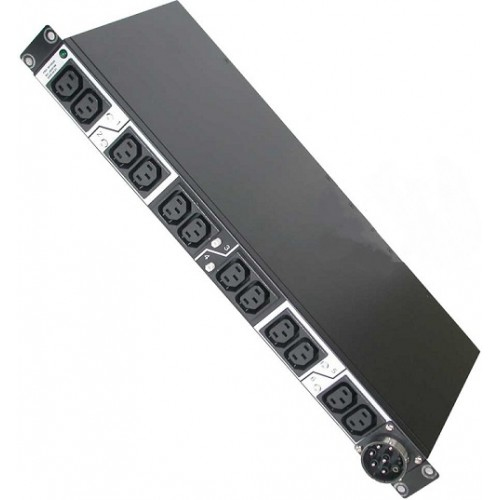 Lenovo DPI Enterprise C13 PDU, 1U, Black, White, 12 AC outlet(s), C13 coupler, NEMA L6-30P, 24 A
