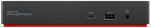 Lenovo 40B20135US, Wired, USB 3.2 Gen 1 (3.1 Gen 1) Type-A + Type-C, 96 W, 10,100,1000 Mbit/s, Black, FCC/ICES; CE; RCM; BSMI; VCCI; CB; cULus; TUV- Mark; LoA
