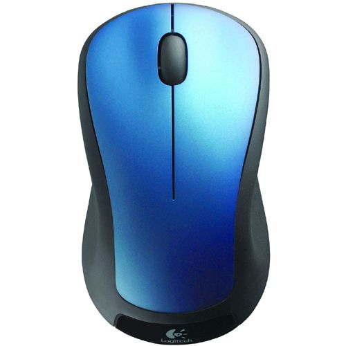 Logitech 910-001917, Optical, RF Wireless, 1000 DPI, Blue