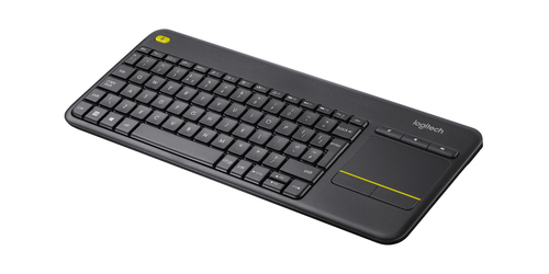 Logitech 920-007119, Mini, Wireless, RF Wireless, QWERTY, Black