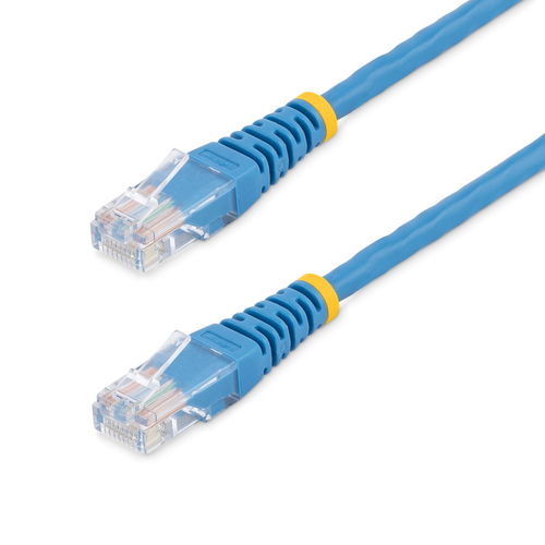 StarTech.com M45PATCH35BL, 10,6 m, Cat5e, U/UTP (UTP), RJ-45, RJ-45, Blue