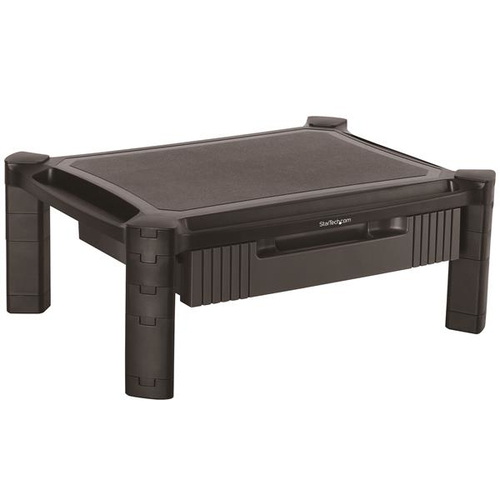 StarTech.com MONSTADJD, Freestanding, 10 kg, 33 cm (13"), 81,3 cm (32"), Height adjustment, Black