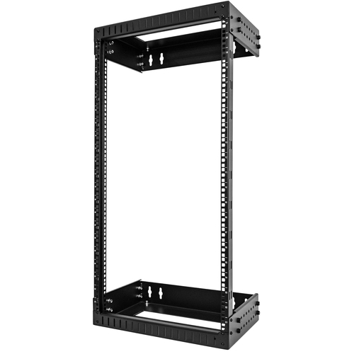 StarTech.com RACK-21U-20-WALL-OA, Wall mounted rack, 21U, 90 kg, 15,2 kg, Black