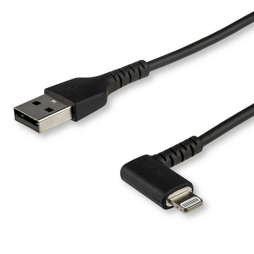 StarTech.com RUSBLTMM1MBR, 1 m, Lightning, USB A, Male, Male, Black