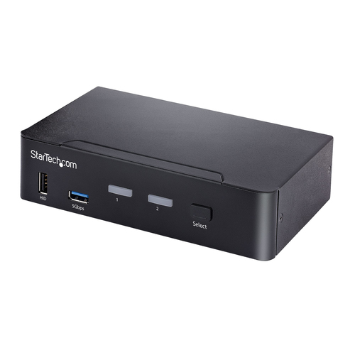 StarTech.com SV231DPUCA, 5120 x 1440 pixels, 4K Ultra HD, Black