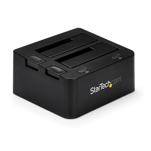 StarTech.com UNIDOCKU33, HDD, SSD, Parallel ATA (IDE), Serial ATA, Serial ATA II, Serial ATA III, 2.5,3.5", 6 TB, USB 3.2 Gen 1 (3.1 Gen 1) Type-B, Black