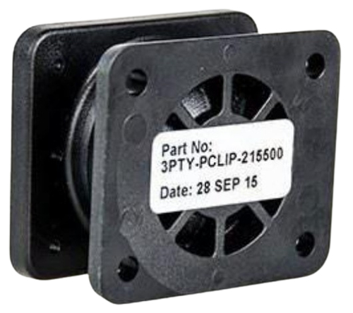 Zebra 3PTY-PCLIP-215500, 11,34 kg, Black