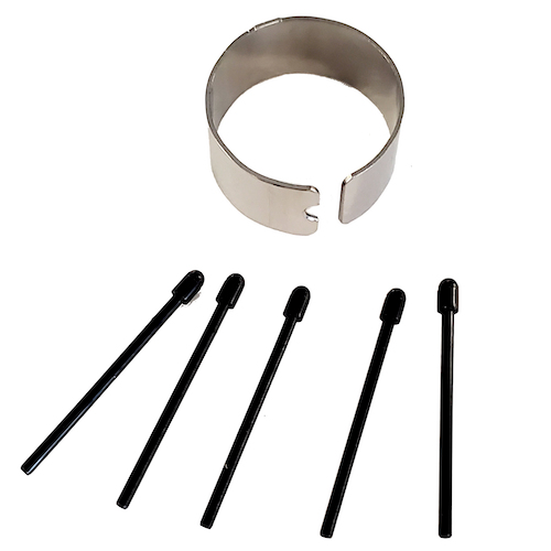 Zebra 440042, Tip kit, Black, Zebra L10, 6 pc(s)